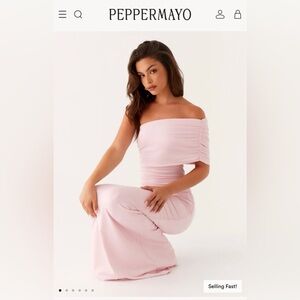 Peppermayo Socialite Maxi Dress - Pink